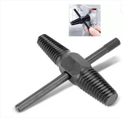 Mass Pro Pipe Broken Screw Extractor 1/2" + 3/4" Double Head Stud Bolt Remover Lever Tool
