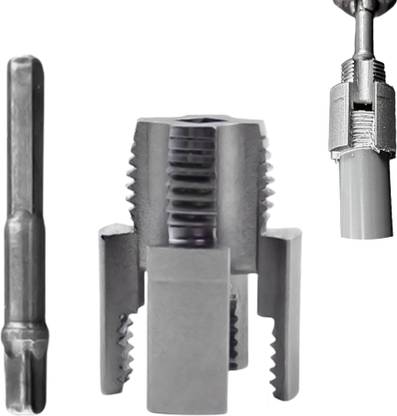 SERPLEX Internal and External Pipe Threading Cutting Tool for Drill Lever Tool