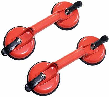 Flemigo Vacuum Suction Cup Glass Lifter for Glass Tiles (2 Pack) Lever Tool