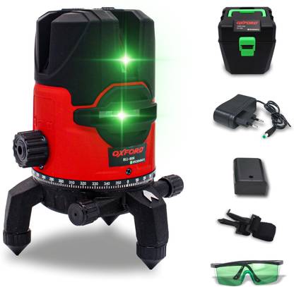 Oxford 2Line Laser Non-magnetic Engineer's Precision Professional Cross Self Leveling Lever Tool