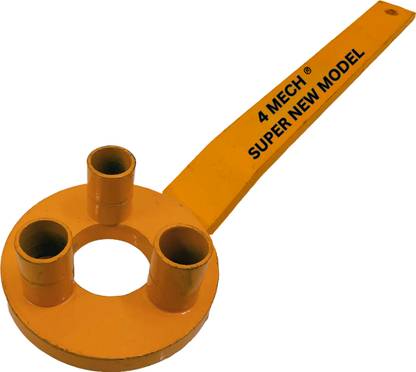 4MECH 3 Pin-Heavy, Multivehicle, Clutch Holder Set Single Sided Combination Wrench