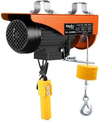 VOLTZ VZ-EH 500-20 mtr copper Winding Mini Electric Hoist for Small Job Work Lever Tool
