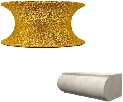 TILFIXER Vacuum Brazed Diamond Grinding wheel Profile Full Round Wheel (30MM) Lever Tool