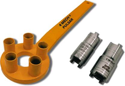 4MECH 5 Pin-Heavy+2 Clutch Nut, Multivehicle, Clutch Holder Set Lever Tool