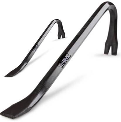 Mec Wrecking Bar/Pry Bar 2pcs Tool Set 300 X 12 MM & 600 x 19 MM 2 Pcs Set Lever Tool