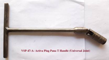 VIRATTOOLS Activa Plug Pana T Handle (Universal Joint) Lever Tool