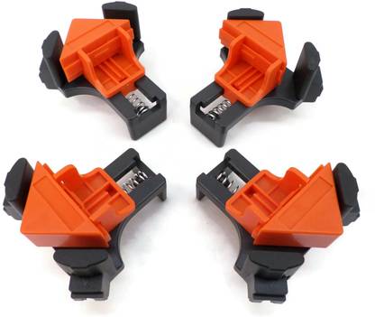 NITYA Angle Clamps 4PCS Right Angle Fixing Clip,Multi-function woodworking right angle Lever Tool