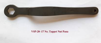 VIRATTOOLS Head Tappet Setting Tool For Universal Bike Tappet Nut Pana 17 No. Lever Tool