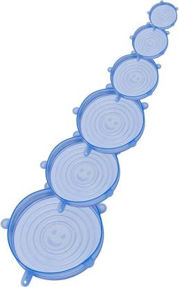 GLARIXA 8.07 inch, 6.5 inch, 5.71 inch, 4.53 inch, 3.74 inch, 2.56 inch Lid Set, Pack of 1