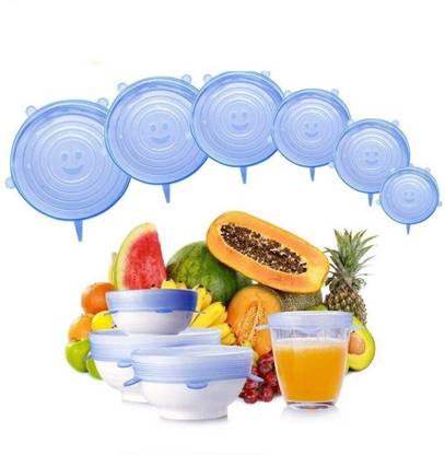 BEMALL Silicone Lids, Various Sizes Durable Food Bowl Cover, Fresh-Keeping Cover K4 2.6 inch, 3.8 inch, 4.5 inch, 5.7 inch, 6.5 inch, 8.3 inch Lid Set (Silicone) BEMALL Silicone Lids, Various Sizes Durable Food Bowl Cover, Fresh-Keeping Cover K4 2.6 inch, 3.8 inch, 4.5 inch, 5.7 inch, 6.5 inch, 8.3 inch Lid Set (Silicone)
