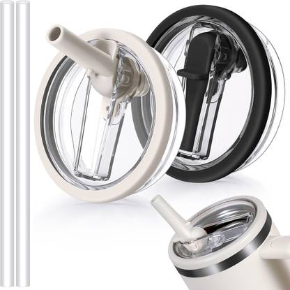 HASTHIP 2Pcs 40 oz Leak Proof Lid Replacement Reusable Flip Top for