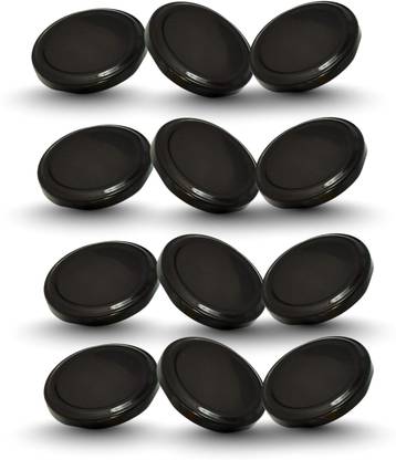 Machak Glass Jar Lids Only 63mm For 63 mm Mouth Jars 2.8 inch Lid, Pack of 12