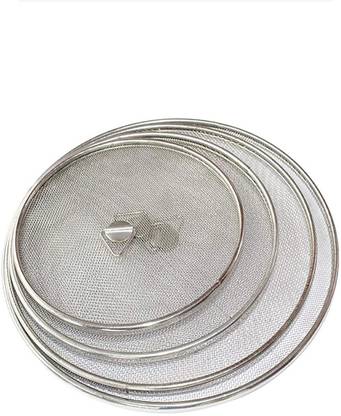 Fasam Food /Milk Cover / Multipurpose Net 4Pc 6 inch, 7 inch, 8 inch, 9 inch Lid Set 9 inch Lid Set, Pack of 4