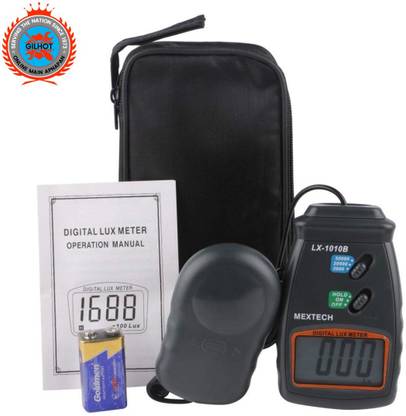 Gilhot LX-1010B Digital Lux Meter Illuminance Camera Photometer FC Measure Light Meter