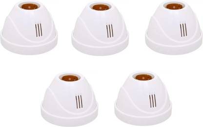 Cordnet White Fancy Battan Bulb Holder Plastic Light Socket