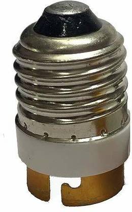 HVG TRADERS High Quality LED Adapter E27 to B22 Lamp Holder Converter Socket Light Bulb Lamp Holder Adapter Plug Led Light Plastic, Aluminium Light Socket