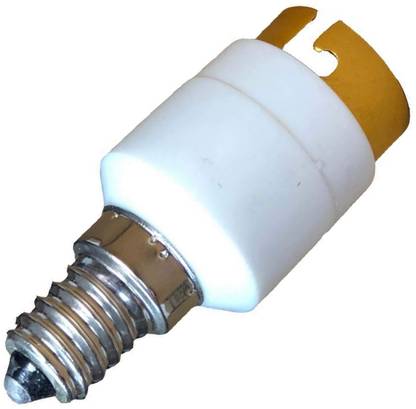 DECOBELL E14 To B22 Conversion Lamp Holder Adapter Converters Socket Adapter LED Holder AC 220 V Plug Light Bulb Base Adapter Type Aluminium, Plastic Light Socket