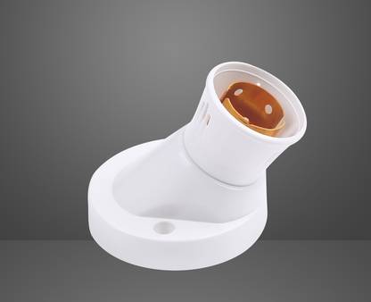 ANCHOR LAMP HOLDER 39797 WHITE (PACK OF 5) Polypropylene, Brass Light Socket