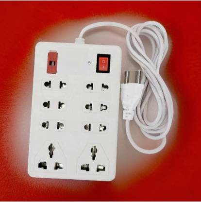 LifoDora 2,3 Pin Extension Board Flex Box Power Cable 3 Socket Extension Boards FV119 Plastic Light Socket