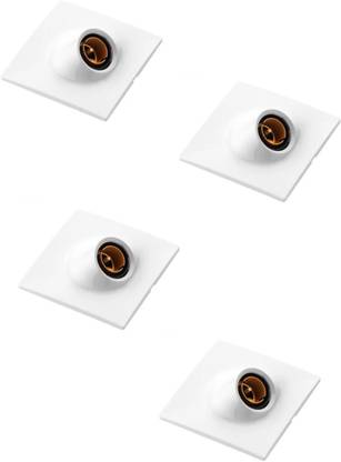 PM Cona Fresh Modular Angle Holder (9771), Pack of 4 Polypropylene Light Socket
