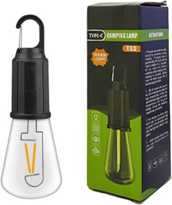 REPISH ™Camping Lamp Type -C T02 Hanging Lantern, Hanging Lamp Hiking, Emergency LED Lantern