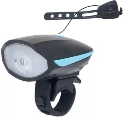 REBOUND USB Rechargeable Bicycle Horn Light (140 dB) 3 Modes Bell