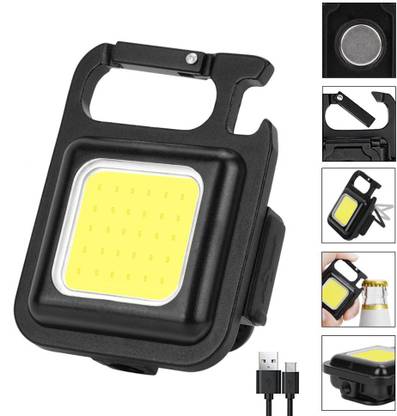 TGOPIT Rechargeable Keychain Mini Flashlight 3 Light Modes Pocket Emergency Light LED Lantern