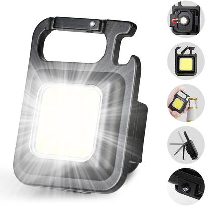 Devil Will Cry Lumens Bright Light Keychain Flashlight Portable USB Rechargeable 3 Light Modes LED Front Light