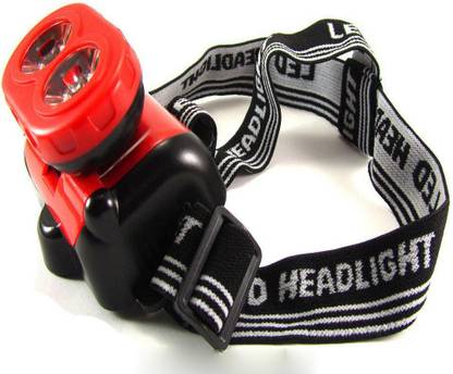 DSTECHBAR Headlamp Dual LED 200 Lumens Torch Head Band Lamp HG 501 LED LED Headlamp