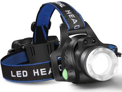 RMG Traders Rechargeable Head Flashlight LED Water Resistant For Fishing LED Headlamp LED Headlamp