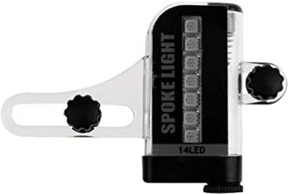 SPOKEFOX 14 LEDs 30 Changes Reflectors Wheel Signal Tire-Spoke Light (Pack of 1) Krypton Wheel Reflectors