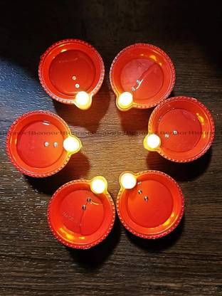 Tayal VC--Lakshmi_Ganesh_water_Diya LED Lantern