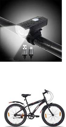 E-Shoppe Cycle High 300 Lumens Super Bright Headlight (Black) For THORN LED Front Light
