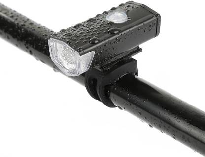 Rebound Waterproof USB Rechargeable CycleLight , 300Lumens Bright Headlight For Bicycles LED Front Light