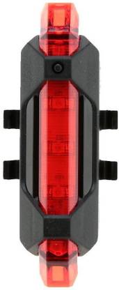 Dark Horse Imported Bicycle Rear Light 5 LED USB Rechargeable Waterproof LED Rear Break Light