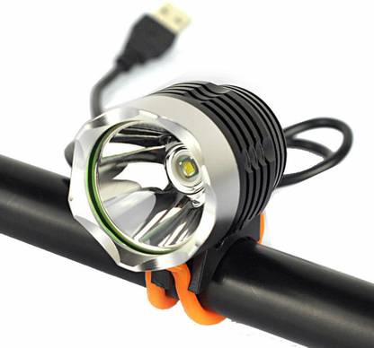 2fortheroad 10009 Bicycle Cycle Front One LED Super Bright Powerful 1000 Lm Light USB LED Front Light