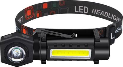 TCKW Super Bright Rechargeable Headlamp with 3 Lighting Modes, Magnetic Base LED Headlamp