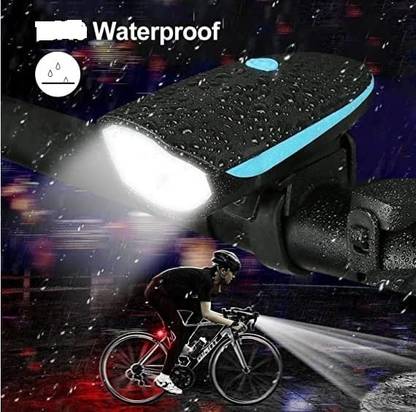 Orld Cycle Light and Horn/Rechargeable Waterproof LED Front Light (Multi-Color) LED Front Light