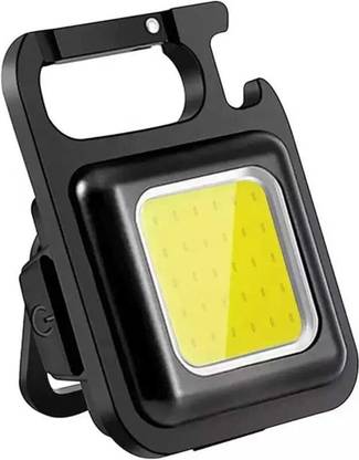 Shopeleven Bright Mini Keychain Portable Pocket Lights with Folding Bracket Bottle Opener LED Front Light