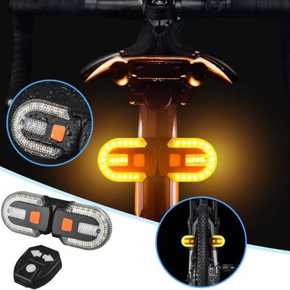 DSTECHBAR Cycle Taillight Indicator Wireless Remote Control IPX5 Waterproof USB Charging LED Rear Break Light