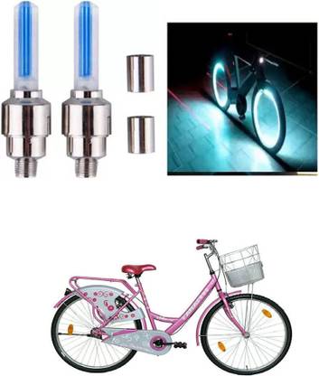 E-Shoppe Cycle Steel, Plastic Tyre Valve Cap For CELIA 26T LED Wheel Reflectors