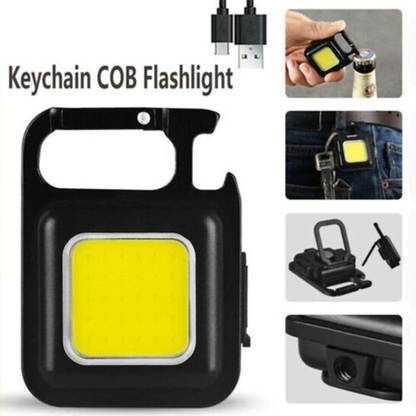 ECOSKY COB Keychain light Rechargeable C type Worklight LED Spot Light