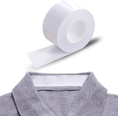 LAMA ENTERPRISE Self-adhesive Disposable Collar Protector Shirt Neck Liner Invisible (1Pc's) Sweat Pads