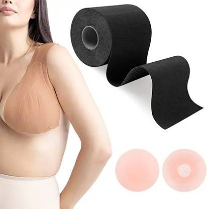 Piftif Breathable Breast Support Boobtape, 5-meter Breast Lift Tape for Backless A56 Reusable Lingerie Fashion Tape
