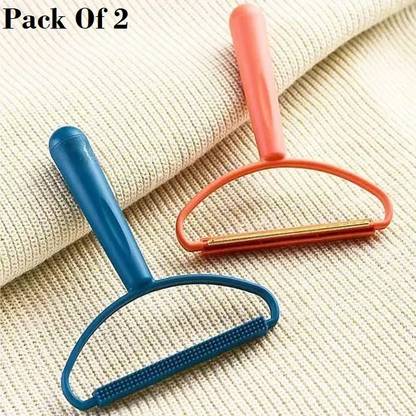 Silver tech 2 Portable Lint Removers Battery-Free Fabric Shaver Double-Sided For Clothing Lint Roller