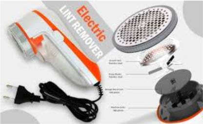 YAROH Y51Electric Lint Remover: Best for Woolen Clothes (White & Orange) Lint Roller