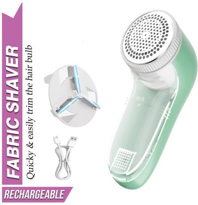 US1984 Rechargeable Lint Remover for all Clothes, 3 leaves, Fabric Shaver for Sweaters Lint Roller