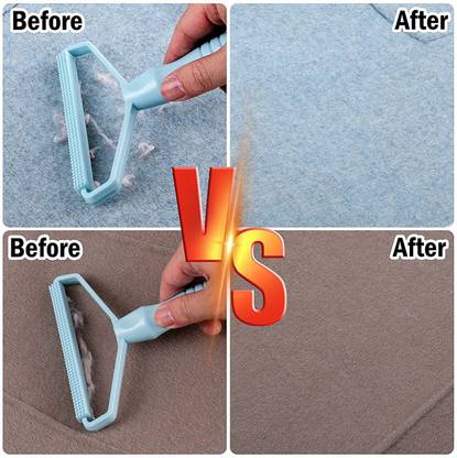mrquee man Clothes Fuzz Remover, Manual Lint Remove Travel Brush Lint Roller Strips