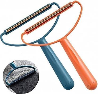 VKK TRADERS Manual Reusable Lint/Hair Remover for Clothes Lint Roller Lint Roller
