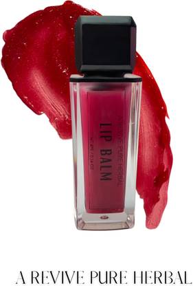 a revive pure herbal tinted liquid lip balm mix fruit, rose